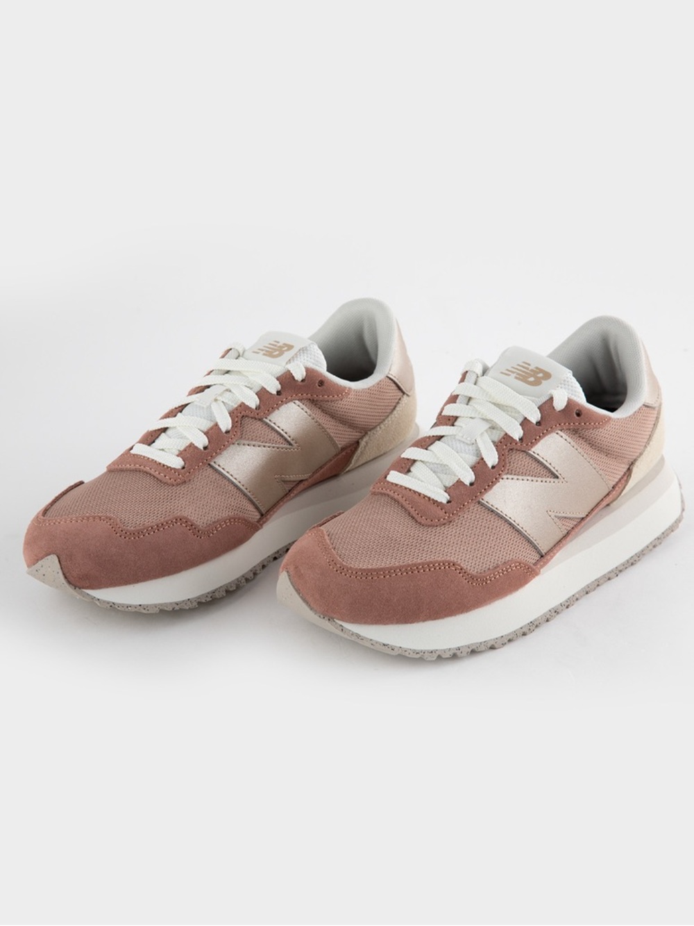 New Balance Blush Cream Retro Runner